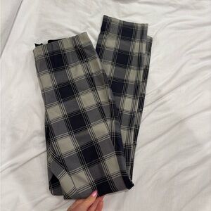 Plaid pants; rag n bone